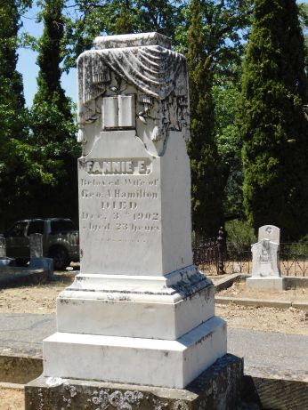 [Picture of Albert and Emily Snow grave]